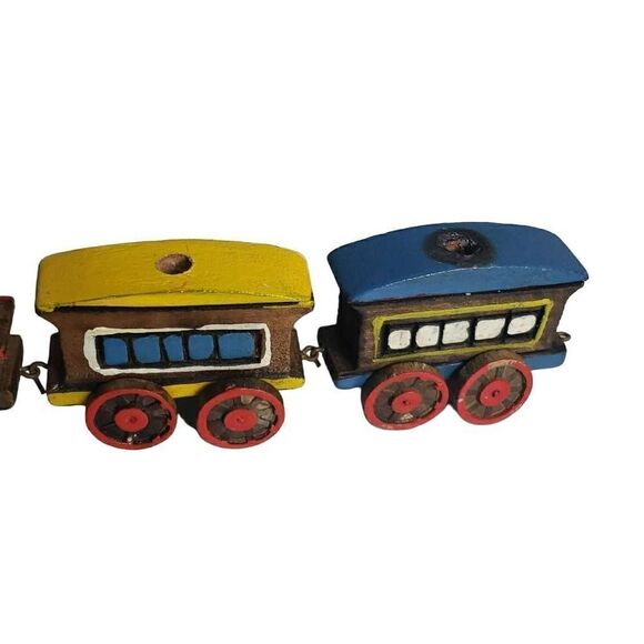 Vintage 1950s Toy Train Candle Holders - Picture 5 of 16
